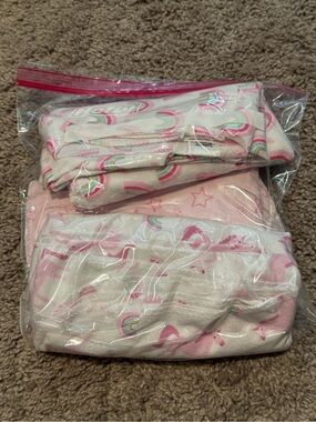 Rainbow and Star Swaddle Blankets (Set of 3)